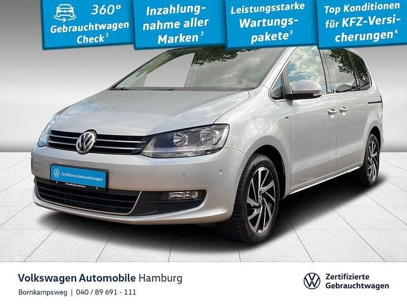 8e reflexsilber metallic Gebraucht 2018 VW Sharan Join Van / Kleinbus | 25.888 € (Fairer Preis) - Bild 1/3