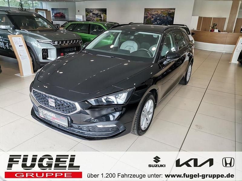 Mitternachtsschwarz Gebraucht 2021 Seat Leon ST Style Kombi | 18.969 € (Guter Preis) - Bild 1/4
