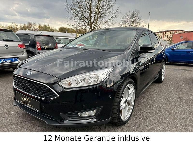 Używany Ford Focus Titanium 125 KM (91 kW) 2015 Czarny Sedan/Limuzyna