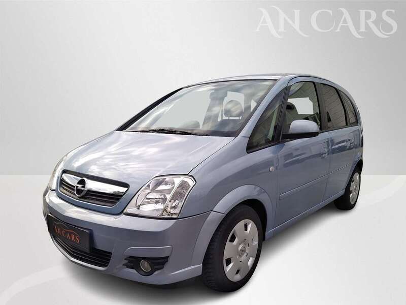 Aeroblau metallic Gebraucht 2007 Opel Meriva Van / Kleinbus | 2.900 € (Fairer Preis) - Bild 1/4