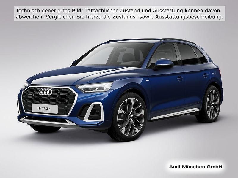 Gebraucht Audi Q5 S-Line 367 PS (269 kW) 2022 Navarrablau metallic SUV