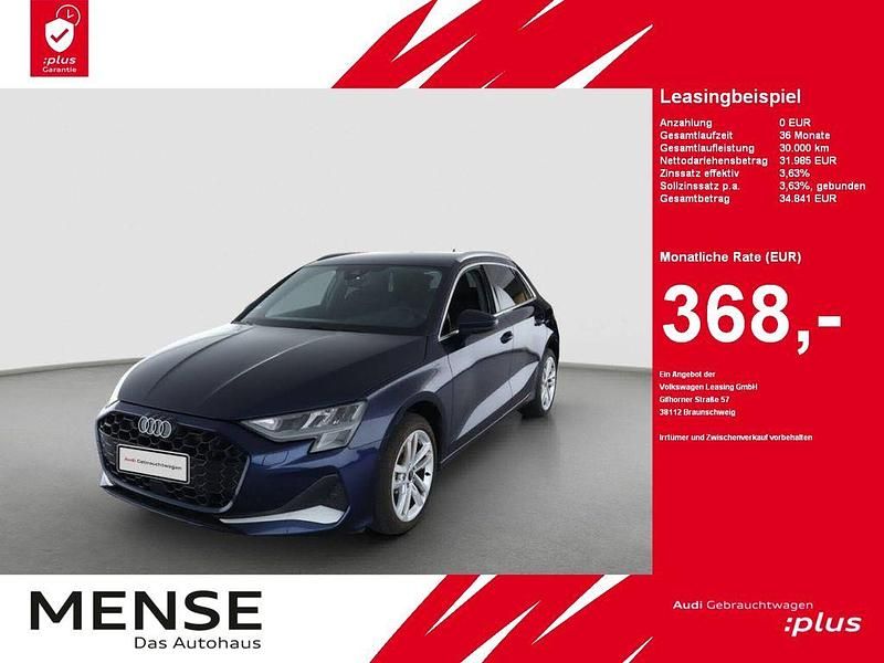 Navarrablau Gebraucht 2025 Audi A3 Advanced Limousine | 31.985 € (Guter Preis) - Bild 1/4