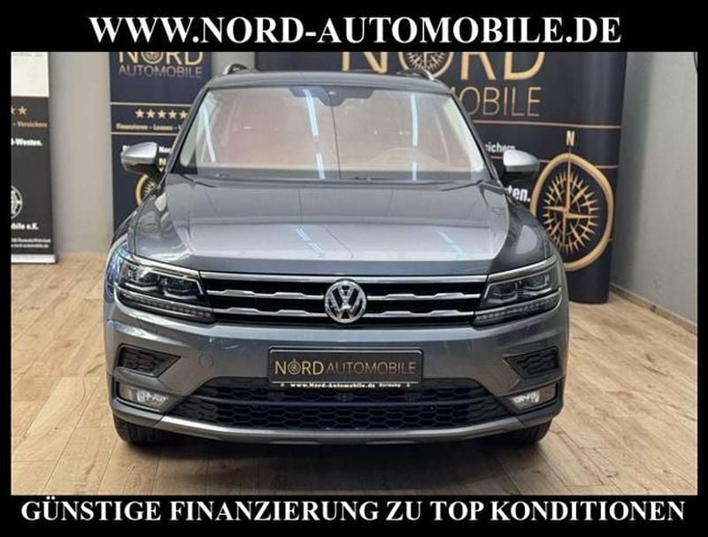 Gebraucht VW Tiguan Allspace Comfortline 150 PS (110 kW) 2021 Platinum grey metallic (metallic) SUV