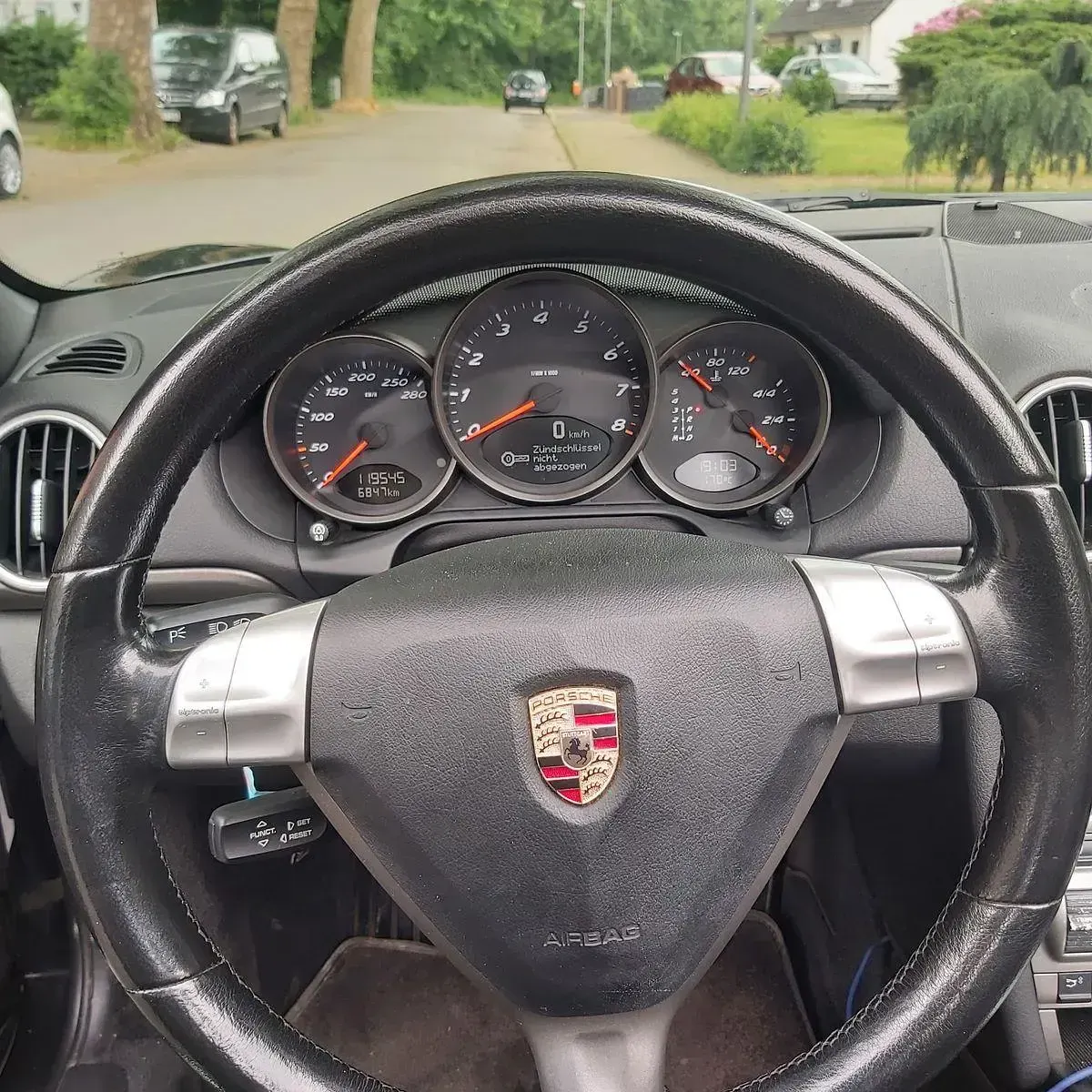 Gebraucht Porsche Boxster 245 PS (180 kW) 2006 Schwarz Cabrio