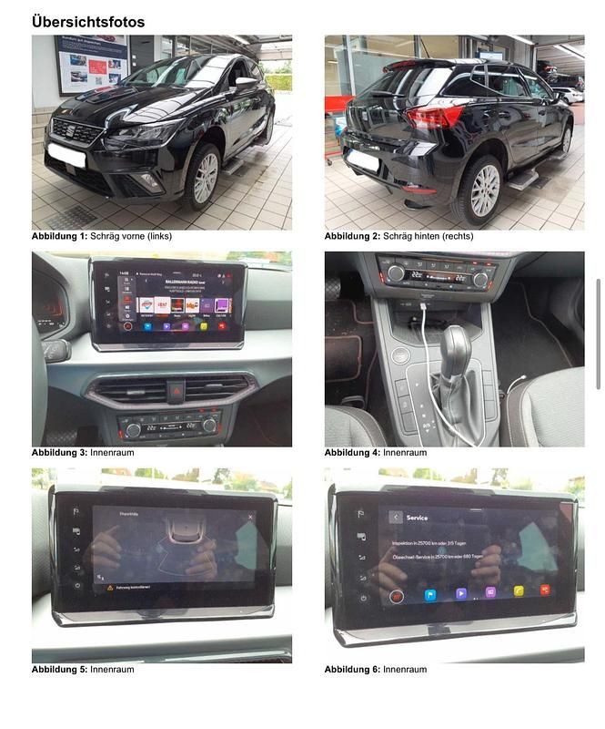 Schwarz Gebraucht 2023 Seat Ibiza XCELLENCE Kleinwagen | 16.490 € (Guter Preis) - Bild 1/4