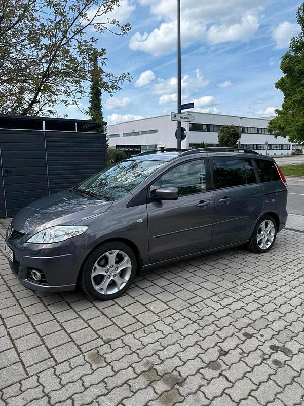 Grau Gebraucht 2008 Mazda 5 Van / Kleinbus | 6.200 € (Teuer) - Bild 1/4