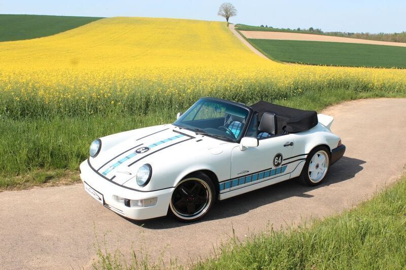 Weiß Gebraucht 1990 Porsche 964 Cabrio | 72.964 € - Bild 1/4
