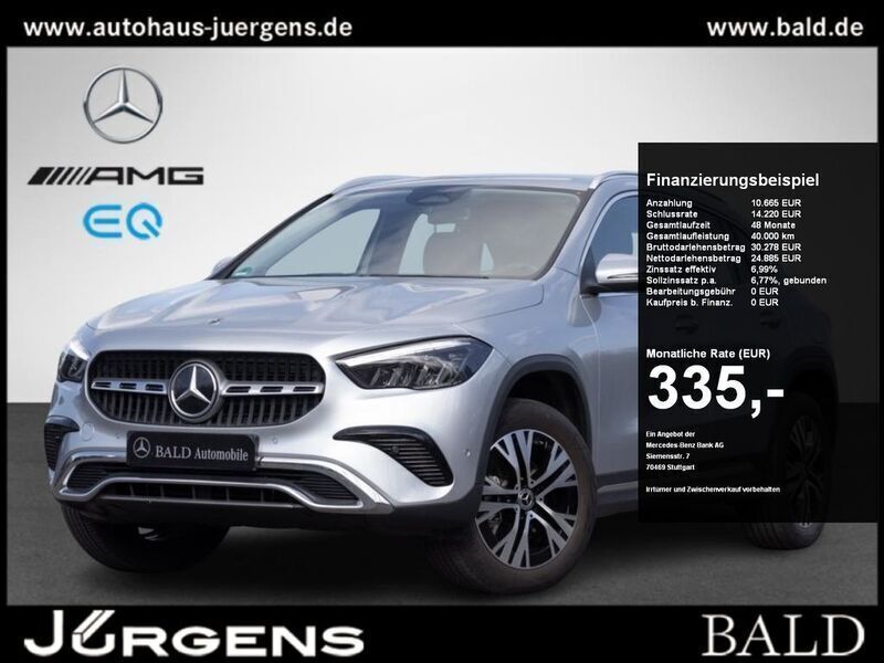 Metalliclack hightechsilber Gebraucht 2024 Mercedes GLA200 Progressive SUV | 36.440 € (Superpreis) - Bild 1/4