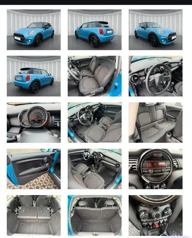 Gebraucht Mini ONE 102 PS (75 kW) 2017 Blau Kleinwagen