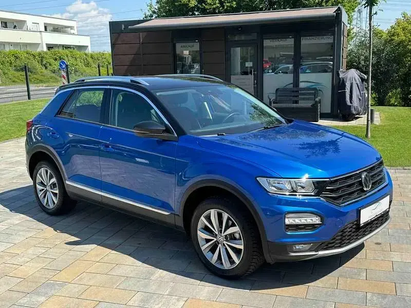 Gebraucht VW T-Roc Style 150 PS (110 kW) 2019 Blau SUV