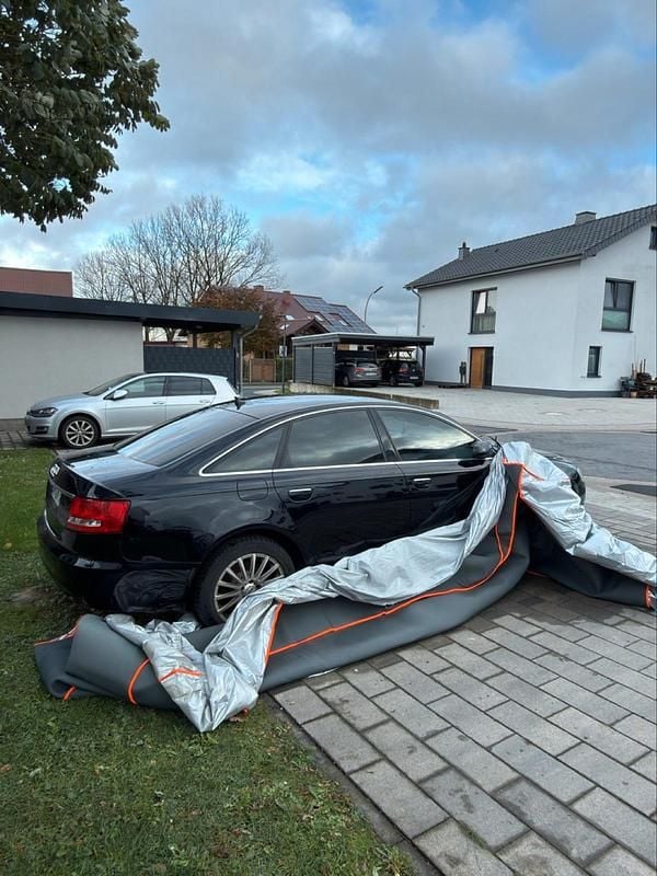 Schwarz Gebraucht 2005 Audi A6 Limousine | 2.650 € (Superpreis) - Bild 1/4