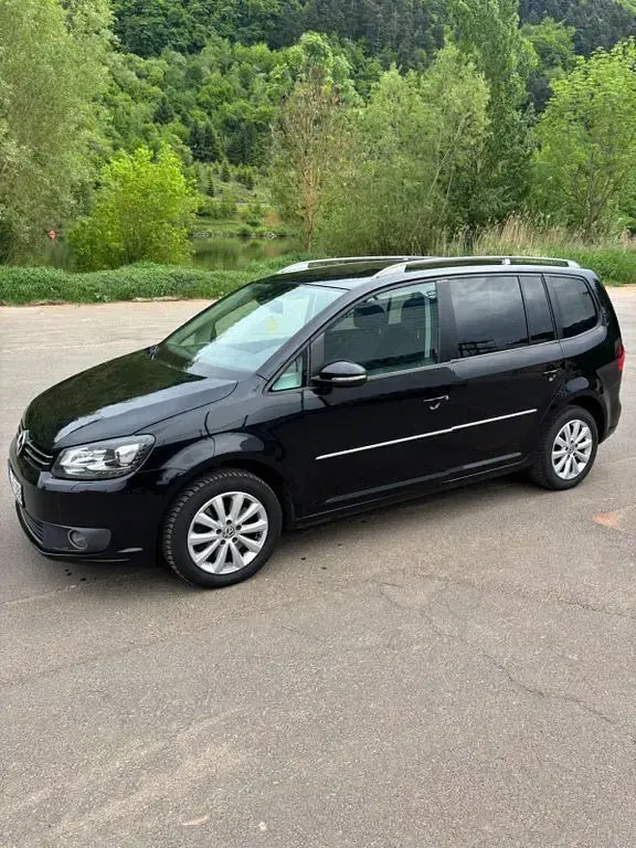 Gebraucht VW Touran 170 PS (125 kW) 2012 Schwarz Van / Kleinbus