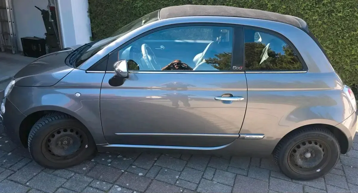 Gebraucht Fiat 500C 69 PS (50 kW) 2014 Grau Cabrio