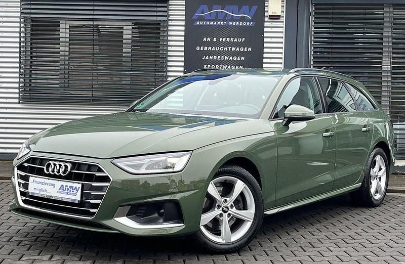 Second-hand Audi A4 Advanced 163 CP (119 kW) 2023 Verde Break