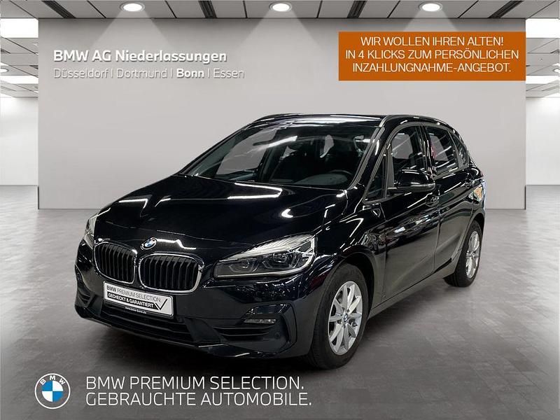 Schwarz Gebraucht 2021 BMW 216 Active Tourer Advantage Van / Kleinbus | 18.899 € (Fairer Preis) - Bild 1/4
