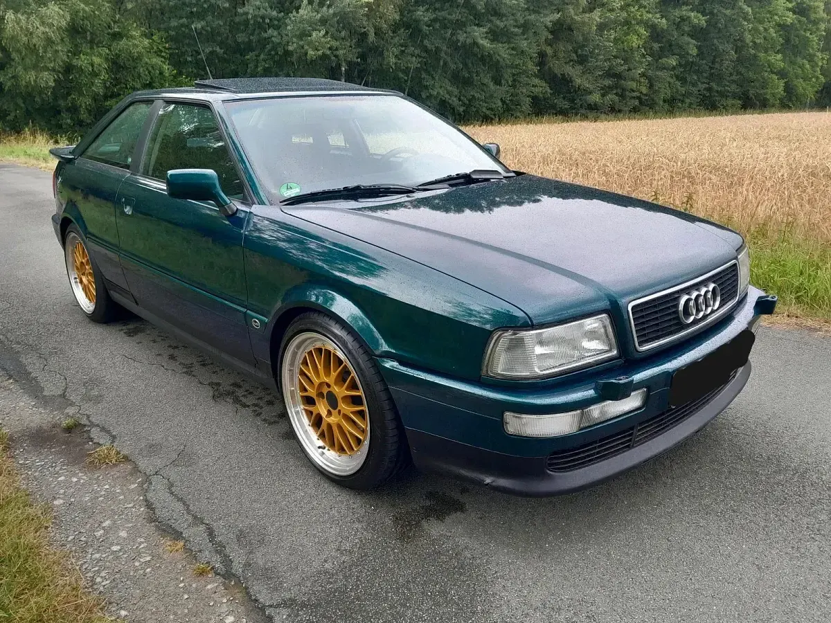 Gebraucht Audi Coupé 220 PS (161 kW) 1992 Grün Coupé