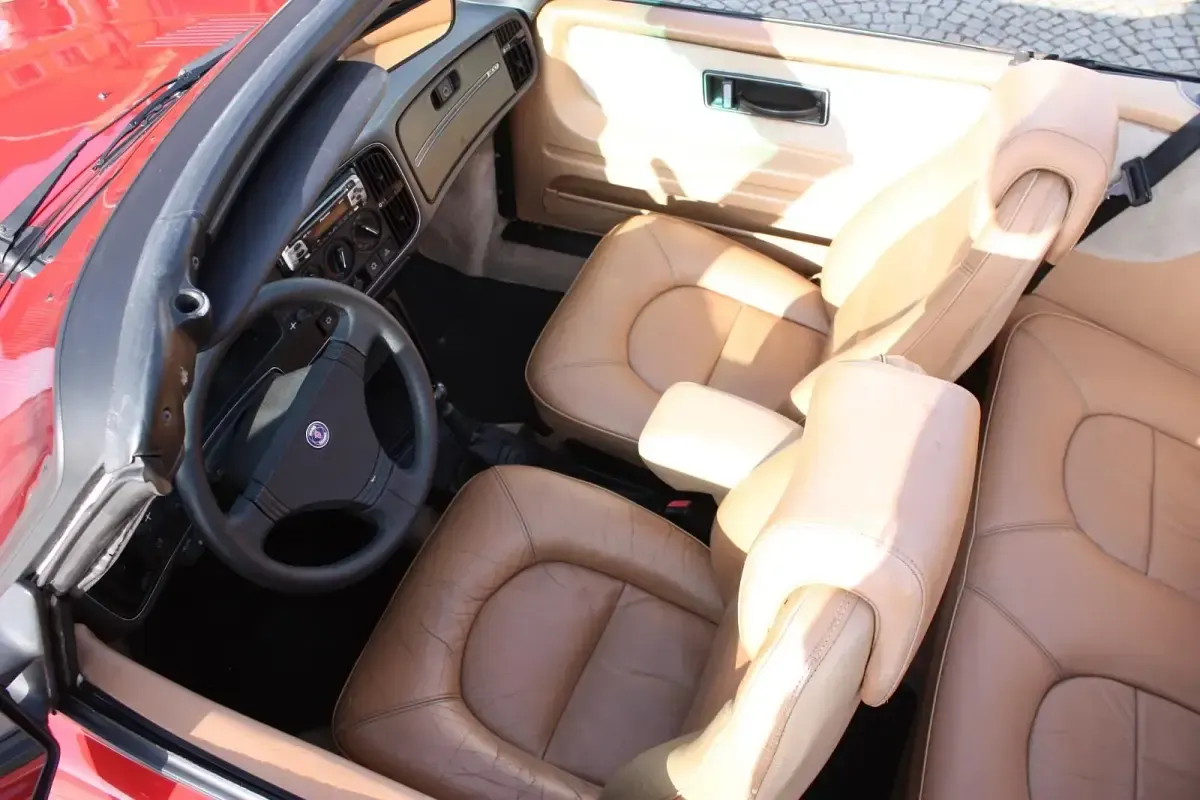 Gebraucht Saab 900 160 PS (117 kW) 1988 Rot Cabrio