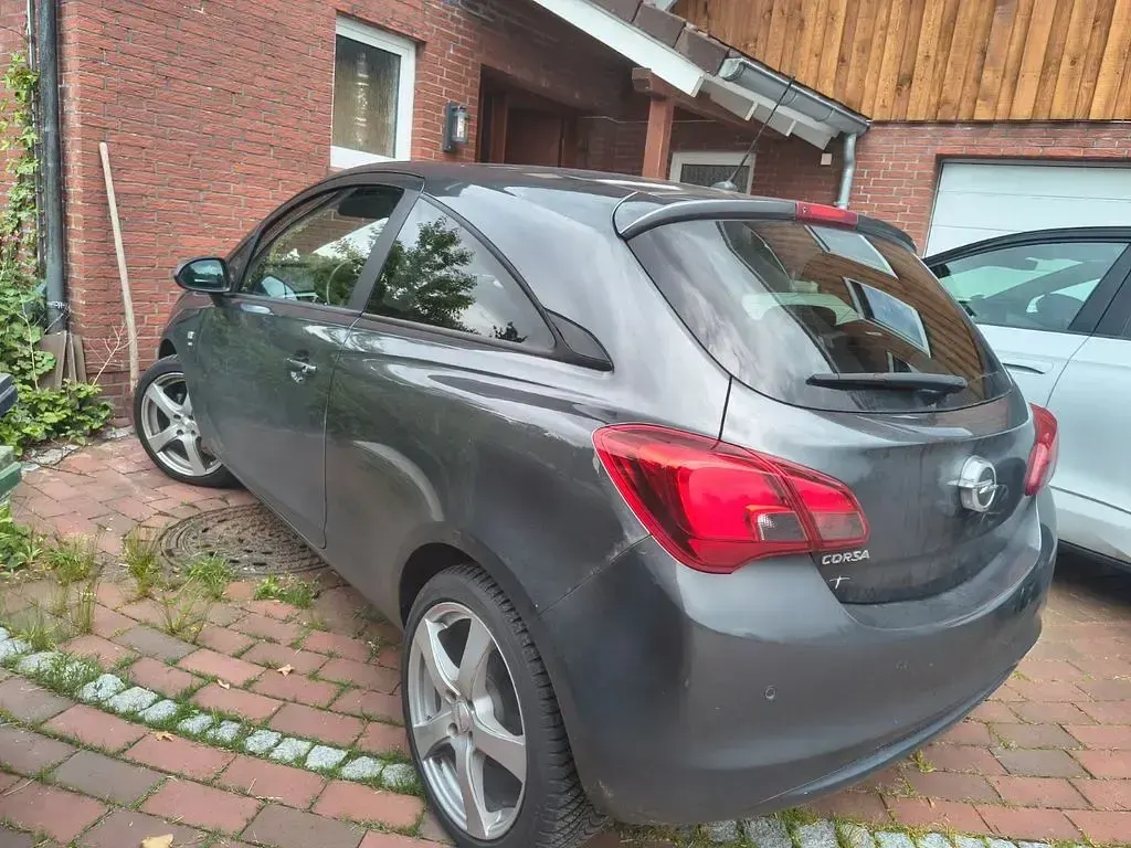 Gebraucht Opel Corsa Active 75 PS (55 kW) 2017 Schwarz Kleinwagen