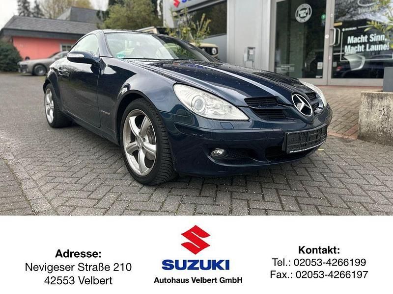 Gebraucht Mercedes SLK200 163 PS (119 kW) 2006 Blau Cabrio