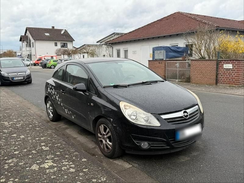 Gebraucht Opel Corsa 90 PS (66 kW) 2007 Schwarz Kleinwagen