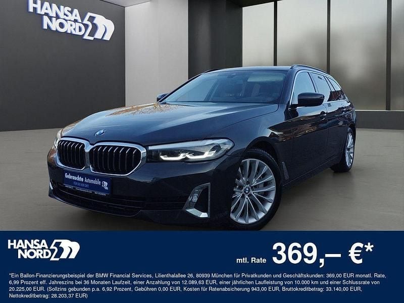 Grau Gebraucht 2022 BMW 530 Luxury Line Limousine | 39.350 € (Fairer Preis) - Bild 1/4