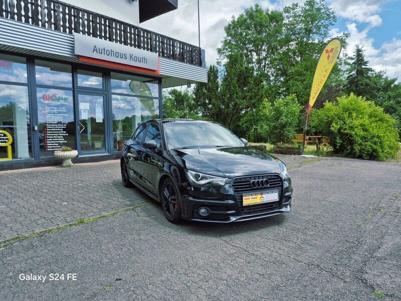 Schwarz Gebraucht 2014 Audi A1 Sportback S-Line Kleinwagen | 14.490 € (Fairer Preis) - Bild 1/4