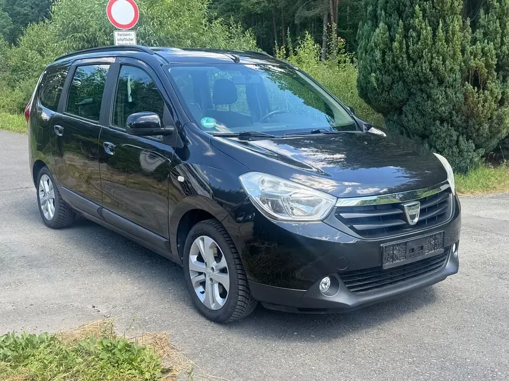 Gebraucht Dacia Lodgy Prestige 116 PS (85 kW) 2014 Schwarz Van / Kleinbus