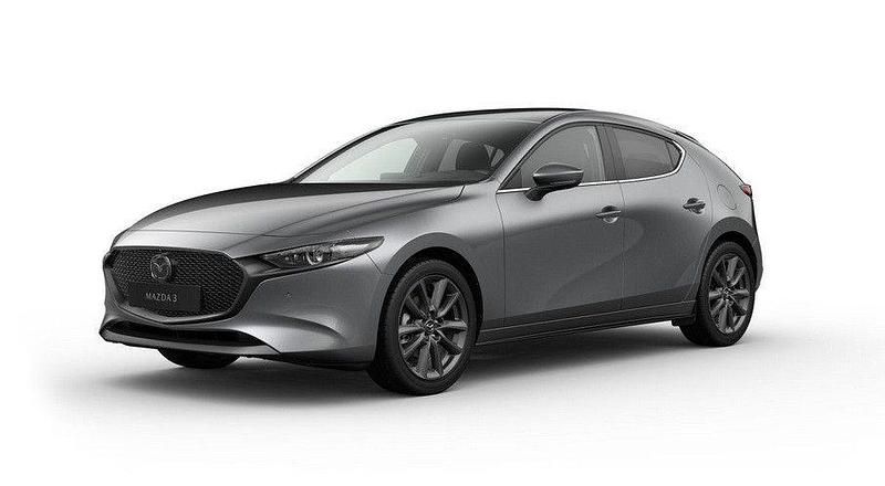 Neu Mazda 3 Exclusive 140 PS (102 kW) 2026 Machine gray Limousine
