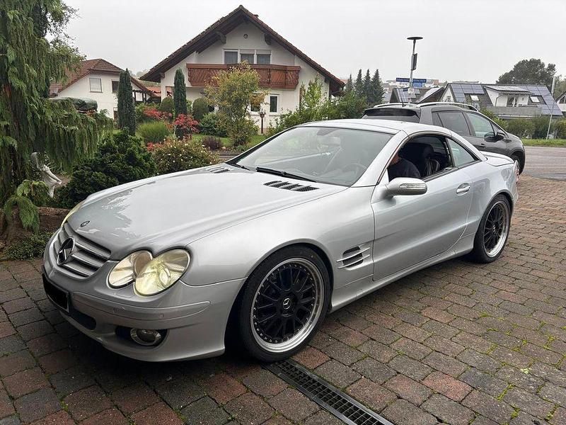 Silber Gebraucht 2006 Mercedes SL350 Cabrio | 18.000 € - Bild 1/4