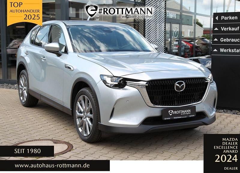 Neu Mazda CX-60 Exclusive 254 PS (186 kW) 2026 Silber SUV