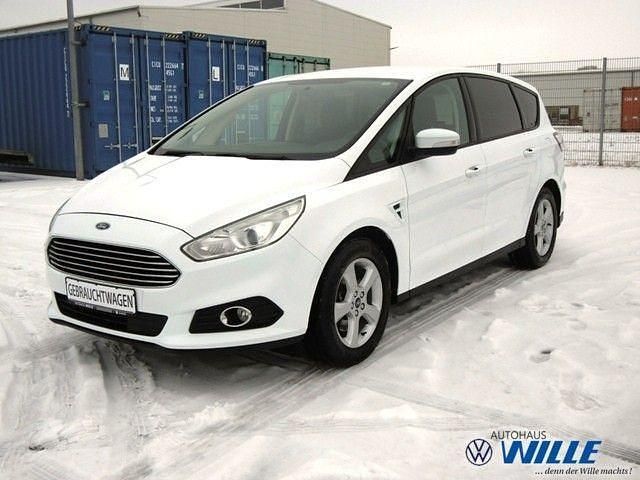 Gebraucht Ford S-MAX Trend 160 PS (117 kW) 2016 Weiß Van / Kleinbus