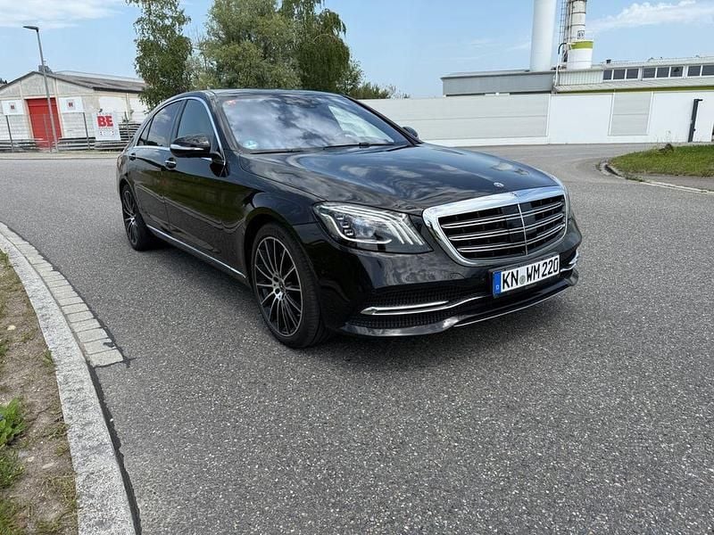 Schwarz Gebraucht 2018 Mercedes S350 Limousine | 44.999 € (Guter Preis) - Bild 1/4