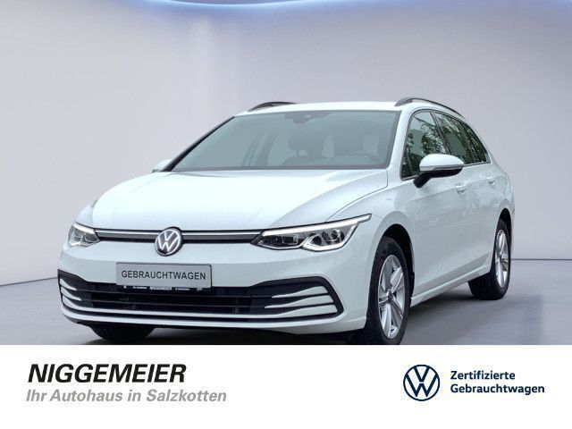 Pure white Gebraucht 2022 VW Golf VIII Life Kombi | 22.880 € (Fairer Preis) - Bild 1/4