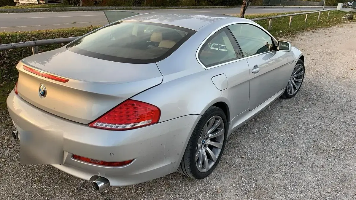 Używany BMW 635 286 KM (210 kW) 2007 Srebrny Coupe