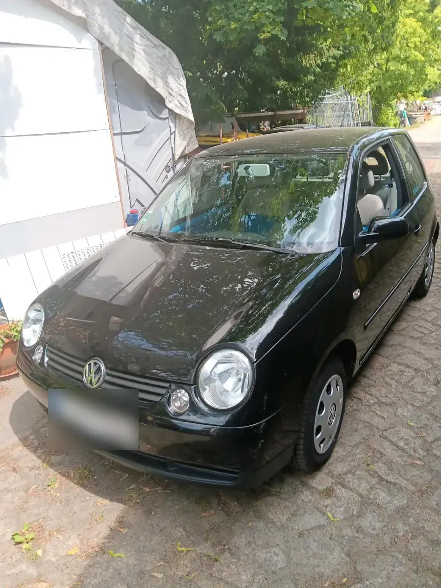 Gebraucht VW Lupo 50 PS (36 kW) 2001 Schwarz Kleinwagen