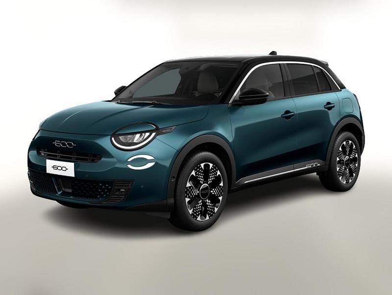 Mare grün metallic / dach schwar Neu 2025 Fiat 600 La Prima Limousine | 24.429 € - Bild 1/3