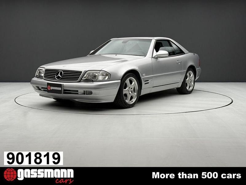 Silber Gebraucht 2000 Mercedes SL320 Cabrio | 28.441 € (Superpreis) - Bild 1/4