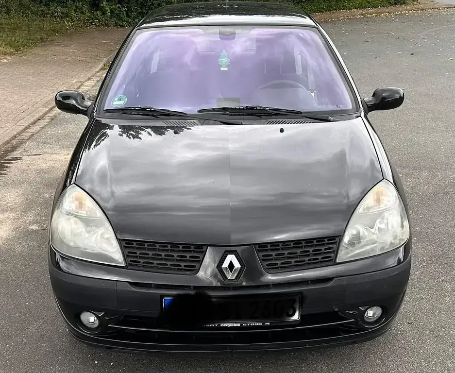 Gebraucht Renault Clio II Dynamique 75 PS (55 kW) 2006 Schwarz Limousine