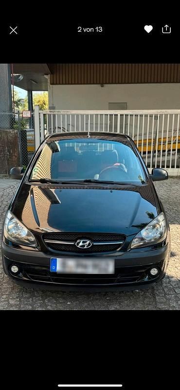 Schwarz Gebraucht 2009 Hyundai Getz Kleinwagen | 1.999 € (Fairer Preis) - Bild 1/4