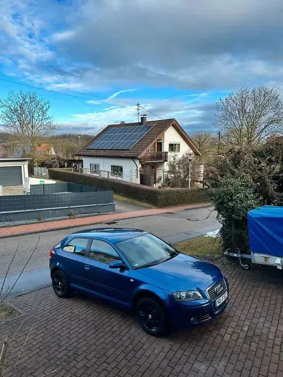 Gebraucht Audi A3 Attraction 109 PS (80 kW) 2007 Blau Kleinwagen