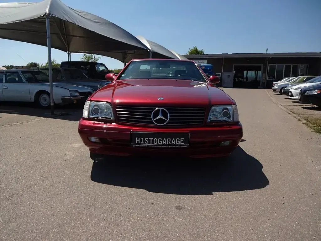 Gebraucht Mercedes SL320 224 PS (164 kW) 2000 Rot Cabrio