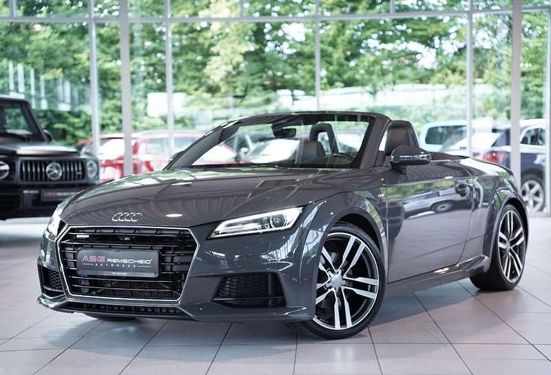 Nanograu metallic Gebraucht 2015 Audi TT Roadster S-Line Cabrio | 26.800 € (Fairer Preis) - Bild 1/3