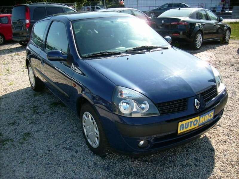 Gebraucht Renault Clio II 75 PS (55 kW) 2002 Blau Limousine