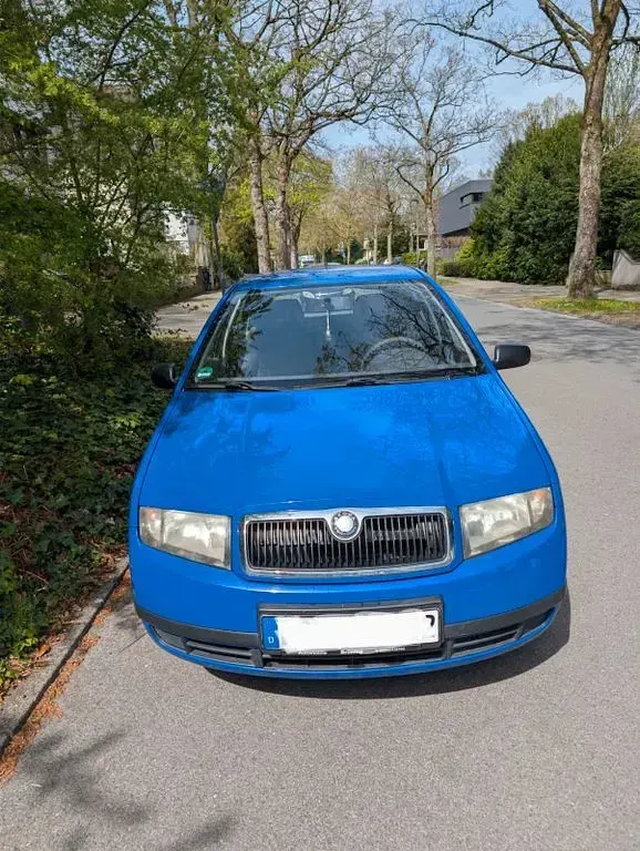 Gebraucht Skoda Fabia Comfort 54 PS (39 kW) 2003 Blau Limousine