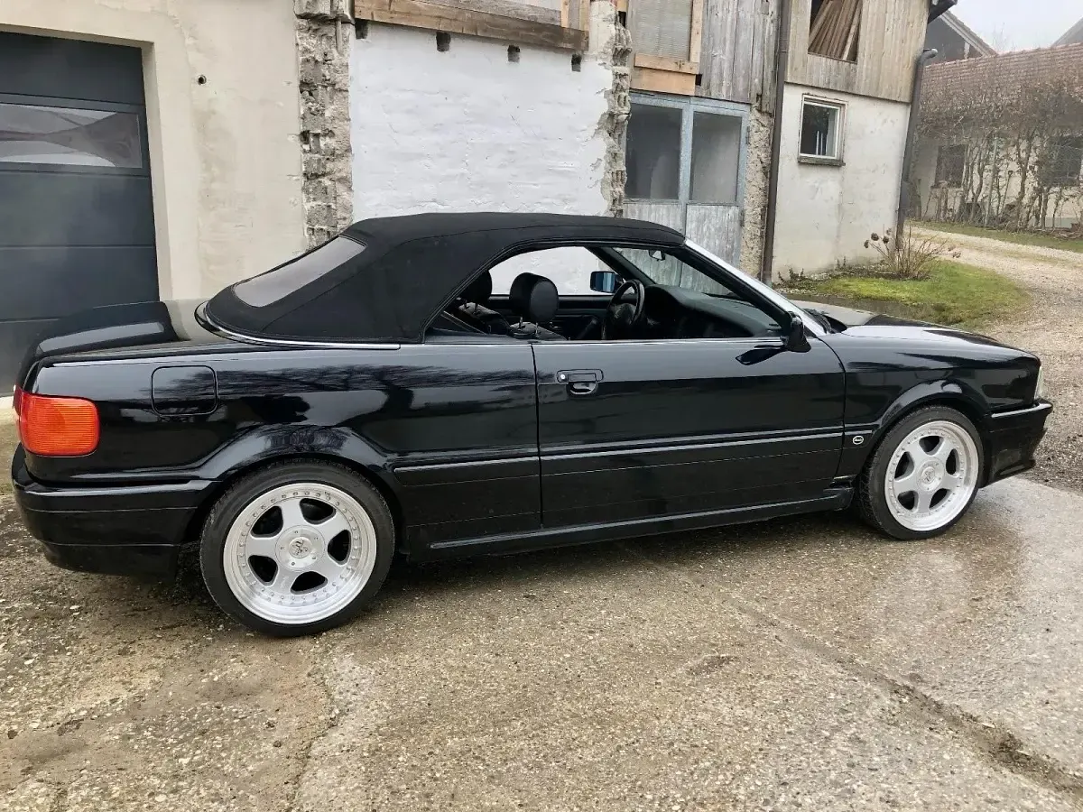 Gebraucht Audi 80 150 PS (110 kW) 1997 Schwarz Cabrio