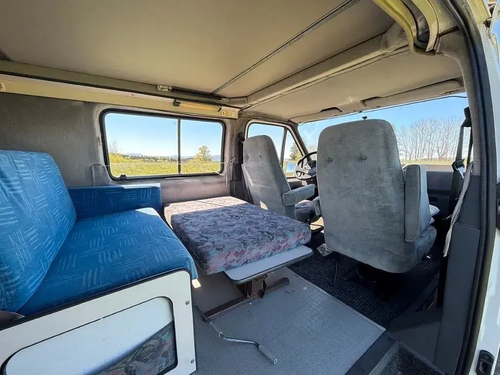 Gebraucht Ford Transit 69 PS (50 kW) 1991 Weiß Van / Kleinbus