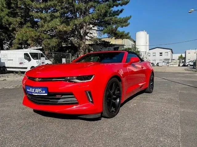 Gebraucht Chevrolet Camaro 340 PS (250 kW) 2017 Rot Cabrio