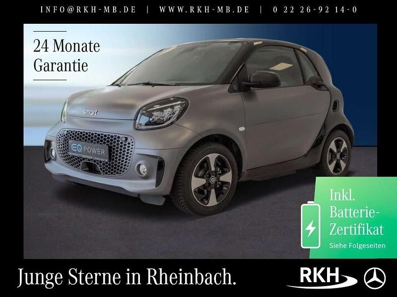 Grau Gebraucht 2024 Smart ForTwo Electric Drive Coupé | 18.850 € (Teuer) - Bild 1/4