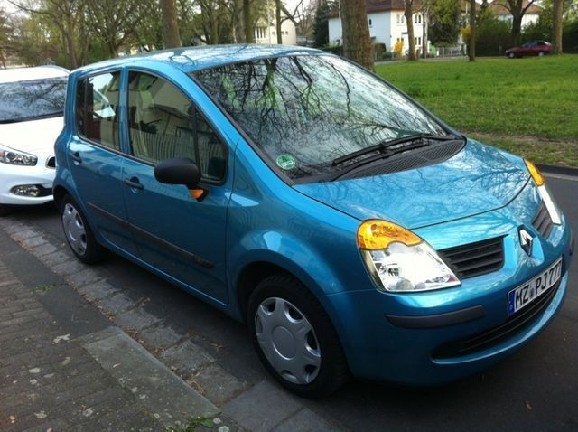 Gebraucht Renault Modus 75 PS (55 kW) 2004 Blau metallic Van / Kleinbus