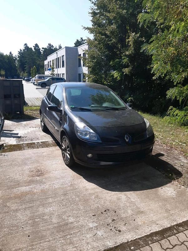 Schwarz Gebraucht 2008 Renault Clio III Kleinwagen | 800 € - Bild 1/4